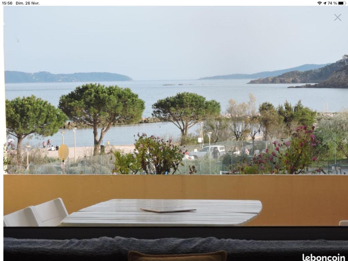 Appartement Pieds Dans L'Eau Vue Mer Bormes Les Mimosas Esterno foto